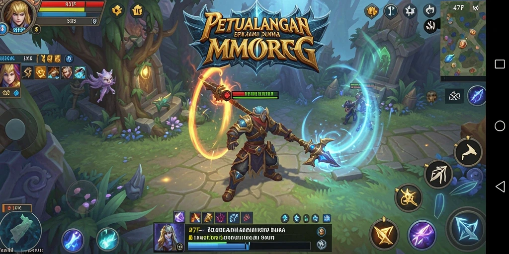 Tampilan gameplay epik dari 47F yang mengasyikkan.