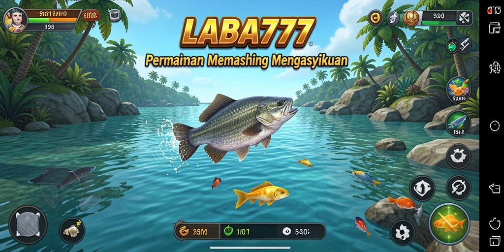 Tangkapan ikan yang epik dalam gameplay LABA777.
