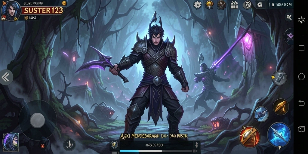 Tangkapan layar gameplay SUSTER123 dengan aksi mendebarkan.
